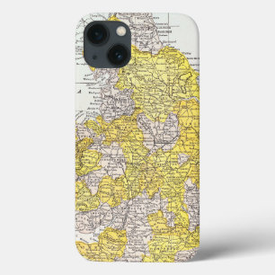 ETUI iPhone Case-Mate CARTE : L'ANGLETERRE ET LE PAYS DE GALLES