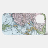 COQUES Case-Mate iPhone CARTE : L'ASIE DE L'EST, 1907 (Verso (horizontal))