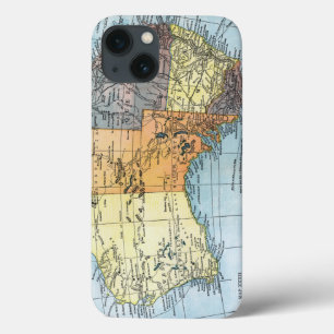 Etui iPhone 13 CARTE : L'AUSTRALIE, c1890