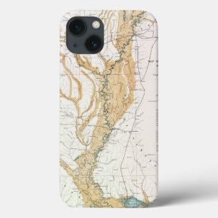Case-Mate iPhone CASE CARTE : LE FLEUVE MISSISSIPPI, 1861