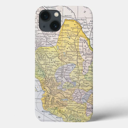 COQUES Case-Mate iPhone CARTE : LE MEXIQUE (Verso)