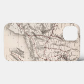 Coques Case-Mate iPhone Carte : Les Etats-Unis du nord-est (Verso (horizontal))