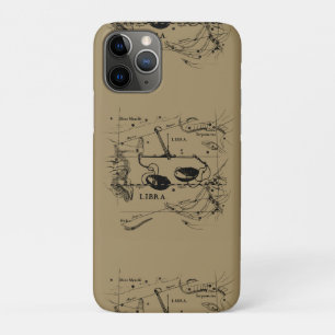 Case-Mate iPhone Case Carte Libra Constellation Hevelius 1690 Décor
