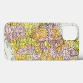 Coques Case-Mate iPhone CARTE : L'IRLANDE, c1890 (Verso (horizontal))