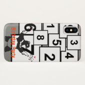 Coques Case-Mate iPhone Carte mère de l'ours (Dos (Horizontal))