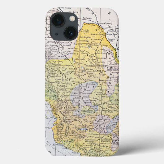 COQUES Case-Mate iPhone CARTE : MEXIQUE (Verso)