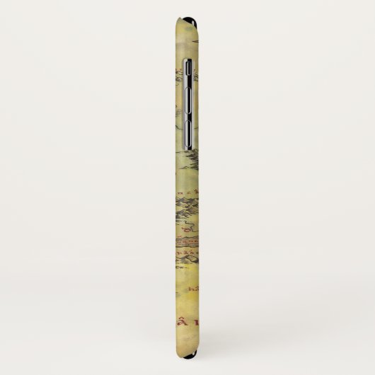 Coques Case-Mate iPhone Carte MIDDLE EARTH™ #2 (Dos/Gauche)
