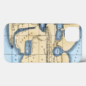 COQUES Case-Mate iPhone CARTE MONDIALE : ERATOSTHENES (Verso (horizontal))