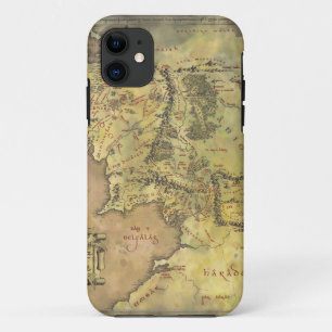 Coques Pour iPhone Carte MOYENNE d'EARTH™ #2