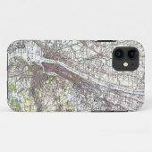 Coques Case-Mate iPhone Carte : New York-area, 1906 (Dos (Horizontal))