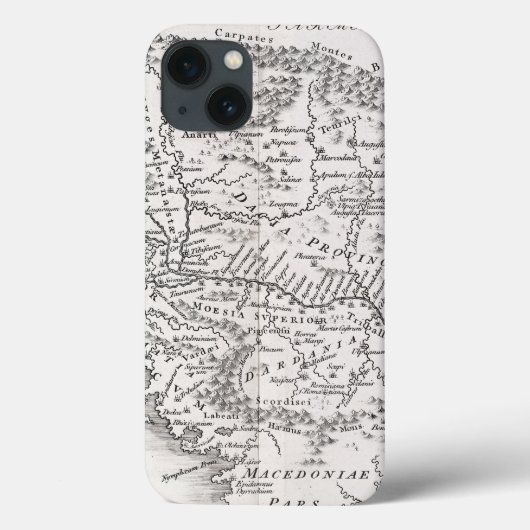 COQUES Case-Mate iPhone CARTE : PANNONIA (Verso)