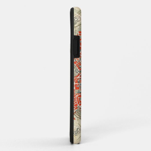 Coques Case-Mate iPhone Carte Paris (Dos/Droite)