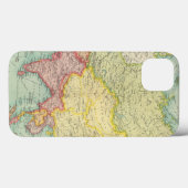 Coques Case-Mate iPhone Carte politique d'atlas de l'Asie (Verso (horizontal))