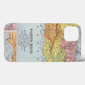COQUES Case-Mate iPhone CARTE : PORTO RICO, 1900 (Verso (horizontal))