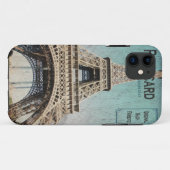 Coques Case-Mate iPhone carte postale de Tour Eiffel de cas de l'iphone 5 (Dos (Horizontal))