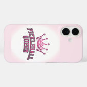 Coques Case-Mate iPhone Carte postale Pickleball Queen (Verso (horizontal))