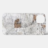 COQUES Case-Mate iPhone CARTE : RÉSERVATIONS, 1888 (Verso (horizontal))