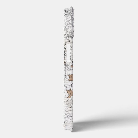 COQUES Case-Mate iPhone CARTE : RÉSERVATIONS, 1888 (Verso / Droite)