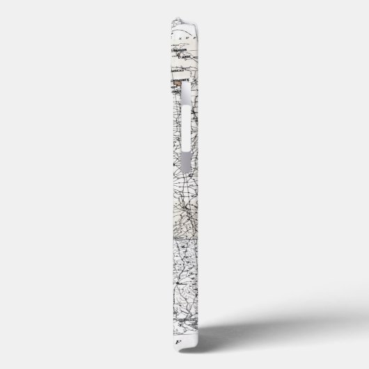 COQUES Case-Mate iPhone CARTE : RÉSERVATIONS, 1888 (Verso / Gauche)