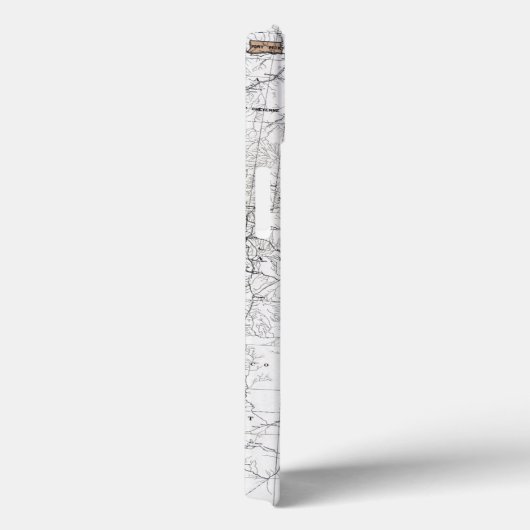 COQUES Case-Mate iPhone CARTE : RÉSERVATIONS, 1888 (Verso / Droite)