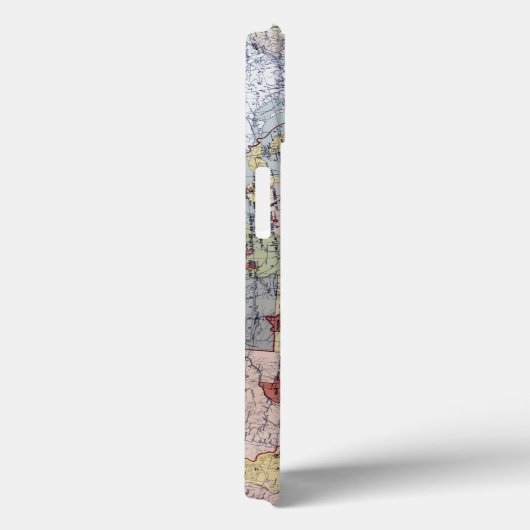 COQUES Case-Mate iPhone CARTE : RÉSERVES, 1892 (Verso / Droite)