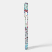 Coques Case-Mate iPhone Carte routière du Midwest United States (Verso / Gauche)