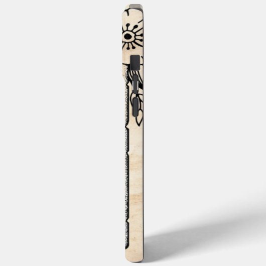 Coques Case-Mate iPhone Carte Tarot Café (Verso / Gauche)