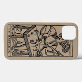 Coques Case-Mate iPhone Carte Tarot : Le Contrebandier (Verso (horizontal))