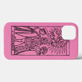 Coques Case-Mate iPhone Carte Tarot : Les amoureux (Verso (horizontal))