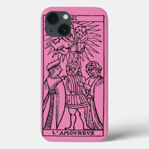 iPhone 13 Case Carte Tarot : Les amoureux