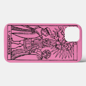 Coques Case-Mate iPhone Carte Tarot : Les amoureux (Verso (horizontal))