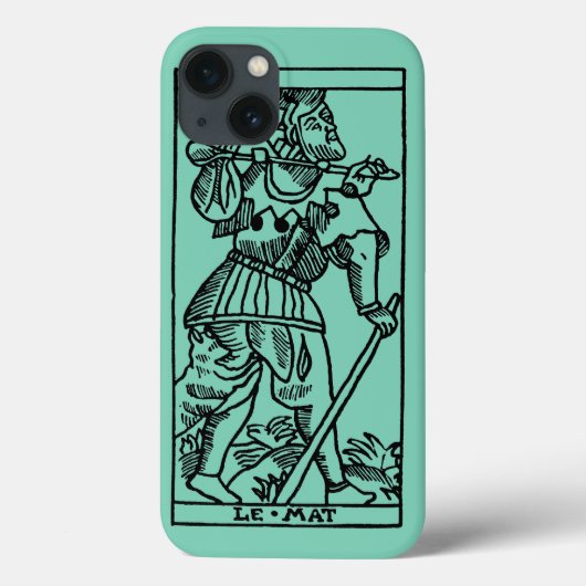 Coques Case-Mate iPhone Carte Tarot : L'idiot (Verso)