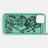 Coques Case-Mate iPhone Carte Tarot : L'idiot (Verso (horizontal))