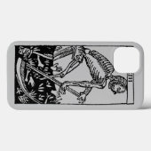Coques Case-Mate iPhone Carte Tarot : Mort (Verso (horizontal))