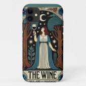 Coques Case-Mate iPhone Carte Tarot Vin (Dos)