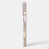 Coques Case-Mate iPhone Carte topographique de Seattle (Verso / Gauche)