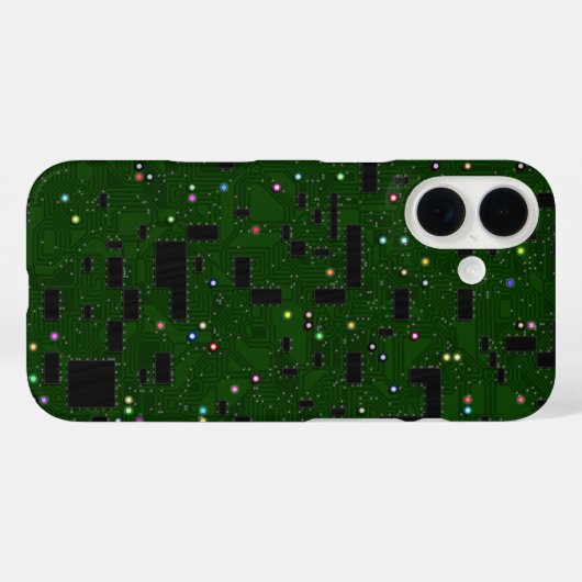 Coques Case-Mate iPhone Carte verte (Verso (horizontal))