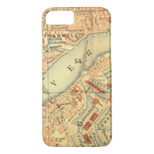 Etui iPhone Case-Mate Carte Vintage de Londres Thames