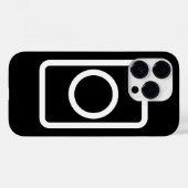 Coques Case-Mate iPhone Carte Zener | Cercle creux (Verso (horizontal))