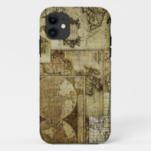 Coques Pour iPhone Cartes anciennes du monde Cartes antiques