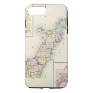 Etui iPhone Case-Mate Cartes du comté de Door, baie d'esturgeon et de