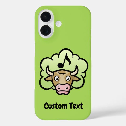 Coques Case-Mate iPhone Cartographie au méthane de vache (Verso)