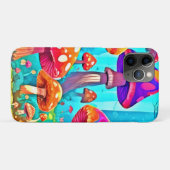 Coques Case-Mate iPhone Cartographie de champignons géants (Dos (Horizontal))
