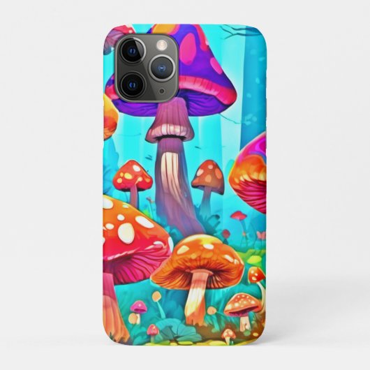 Coques Case-Mate iPhone Cartographie de champignons géants (Dos)