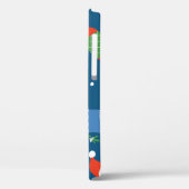 Coques Case-Mate iPhone Cartographie de Noël Chats Motif mignon (Verso / Gauche)