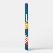 Coques Case-Mate iPhone Cartographie de Noël Chats Motif mignon (Verso / Droite)