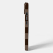 Coques Case-Mate iPhone Carton Brown foncé et incy (Verso / Gauche)