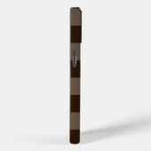 Coques Case-Mate iPhone Carton Brown foncé et incy (Verso / Droite)