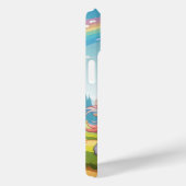 Coques Case-Mate iPhone Carton de la licorne mignonne (Verso / Droite)