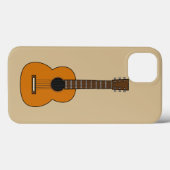 Coques Case-Mate iPhone Carton simple de guitare acoustique (Verso (horizontal))